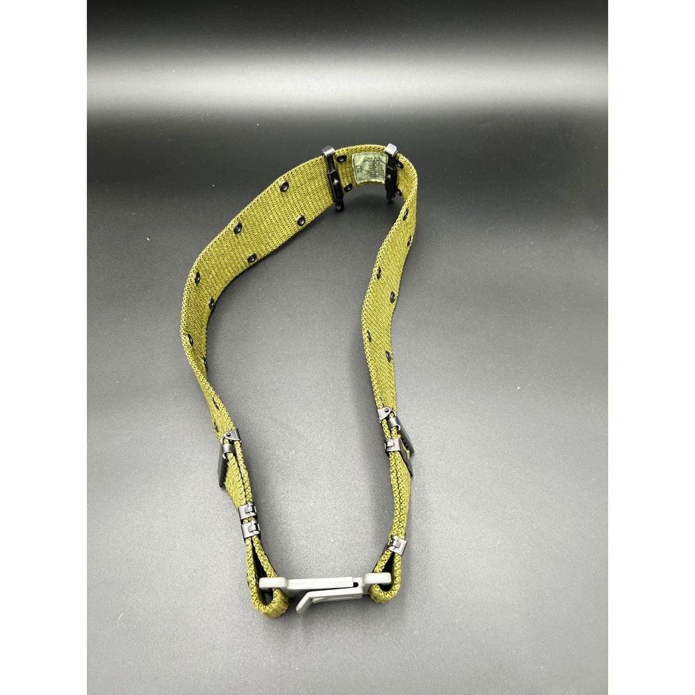 US Military LC-2 Individual Equipment Belt Olive Drab Nylon ALICE Medium 1988
